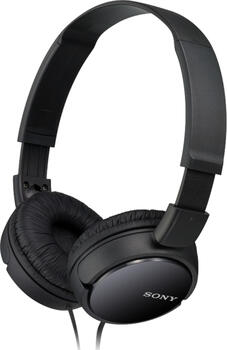 Sony MDR-ZX110 schwarz, Kopfhörer On-Ear, 3.5mm Klinke