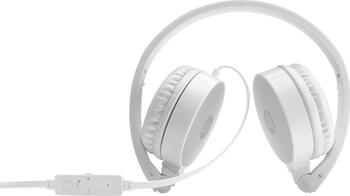 HP H2800 weiß/silber, Klinkenstecker, Kopfhörer On-Ear 