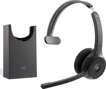 Cisco HS-WL-721-BUNAS-C Kopfhörer & Headset Kabellos Kopfband Büro/Callcenter Bluetooth Ladestation Schwarz