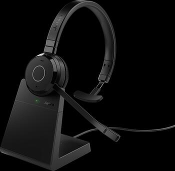 Jabra Evolve 65 TE Mono UC inkl. Ladestation, Kopfhörer