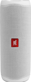 JBL Flip 5 weiß Bluetooth-Lautsprecher, 20W RMS, wasserdicht (IPX7)