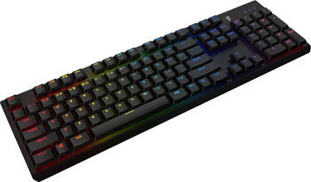 Tesoro GRAM Spectrum RGB&comma; schwarz USB Gaming Tastatur &plus; Magnetisches Cover-Set