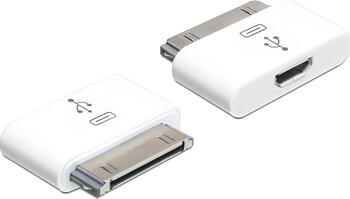 Delock Adapter IPhone / IPad 30 Pin Stecker > USB micro-B Bu 