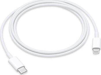1m Apple Lightning auf USB-C, USB Sync- & Ladekabel weiß 