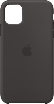 Apple Silikon Case für iPhone 11 schwarz 