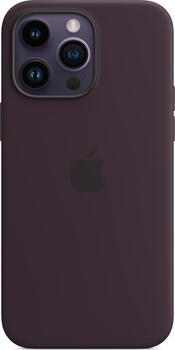 Apple Silikon Case mit MagSafe für iPhone 14 Pro Max Holunder