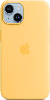Apple Silikon Case mit MagSafe für iPhone 14 Sonnenlicht 
