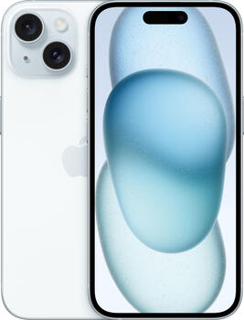 Apple iPhone 15 128GB blau, 6.1 Zoll, 48.0MP, 6GB, 128GB, Apple Smartphone