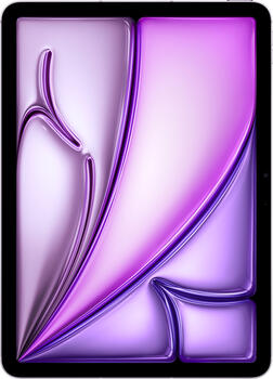 Apple iPad Air 6 11 128GB, Purple, 5G, Apple 10 Core Display: 11 Zoll, 2360x1640, 264ppi, Multi-Touch, Digitizer