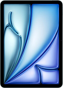 Apple iPad Air 6 11 256GB, Blue, Apple 10 Core (iGPU), Display: 11 Zoll, 2360x1640, 264ppi, Multi-Touch, Digitizer