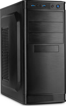 Inter-Tech IT-5905, MidiTower, inkl. 420W Netzteil LC-Power LC420H-12 Inter-Tech IT-5905, MidiTower, inkl. 420W Netzteil LC-Power LC420H-12