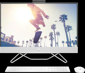 HP All-in-One 24-cb1103ng&comma; Starry White&comma; Core i3-1215U&comma; 8GB RAM&comma; 256GB SSD&comma; GeForce MX450&comma; DOS
