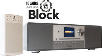 Multiroom-Starter-Paket&comma; 10 Jahre Jubil&auml;umsangebot 1x SR-100 Special Silver Edition und 1x Block A