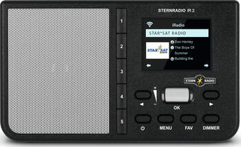 TechniSat Sternradio IR2 schwarz 
