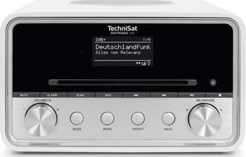 TechniSat DigitRadio 586 weiß, 20W RMS, UKW, DAB+, Internetradio, CD, Bluetooth, Wi-Fi (WLAN), Fernbedienung