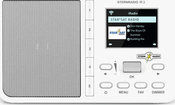 TechniSat Sternradio IR2 weiß 