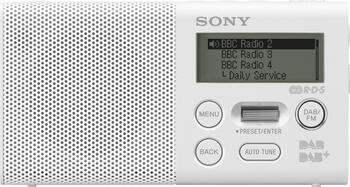 Sony XDR-P1DBP weiß DAB+ Radio 