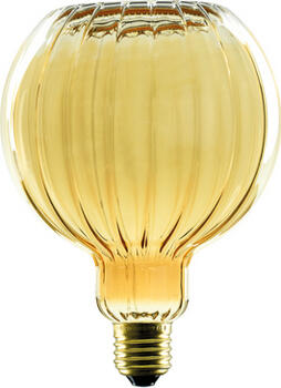 Segula 55063 LED-Floating Design Globe 125 straight gold 6W E27