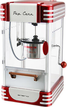 Emerio Retro-Design Popcornmaschine mit Rührsystem