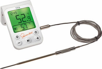 Digitales Grill-Bratenthermometer KÜCHEN-CHEF Grill-Ofenthermometer, mit Kabel, digital