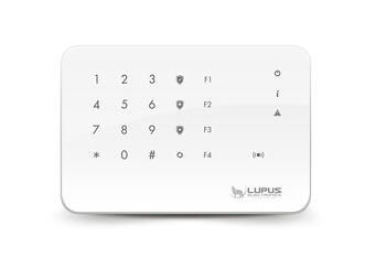 Lupus Electronics Lupusec Outdoor Keypad V2 inkl. RFID-Leser wetterfestes IP66 Bedienfeld Hintergrundbe.