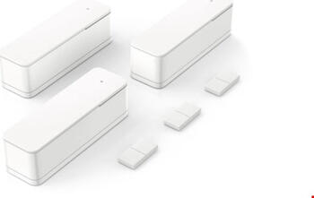 Bosch Smart Home Tür-/Fensterkontakt II, Schließ-/Öffnungs- sensor, weiß, 3er-Pack
