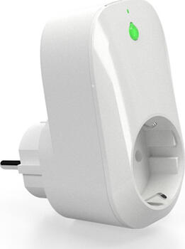 Shelly Wifi Smart Plug weiß, Smart-Steckdose, per App steuerbar (Android, iOS), Alexa, Google