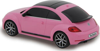 Jamara VW Beetle Elektromotor 1:24 Auto, rosa 