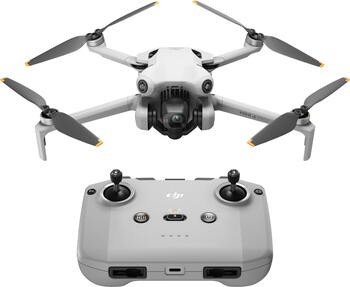 DJI Mini 4 Pro Quadrocopter mit 4K Full-HD Videokamera inkl. Fernsteuerung