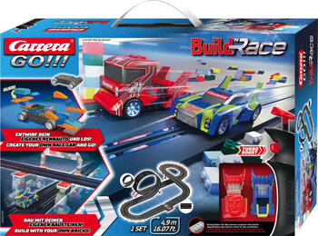 Carrera GO!!! Set - Build  n Race - Racing Set 1:43 4,9m ab 6 Jahren