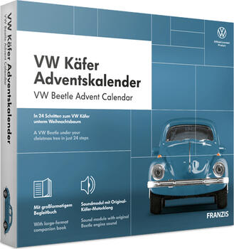 Franzis VW Käfer Adventskalender 2020 Maßstab 1:43