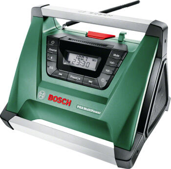 Bosch DIY PRA MultiPower Baustellenradio solo 2x 3.5W, Klinke (3.5mm), Bluetooth