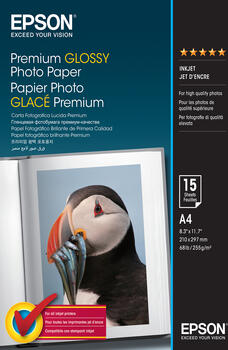EPSON Fotopapier C13S042155 glossy premium 