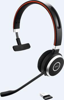 Jabra Evolve 65 SE UC Mono, Kopfhörer On-Ear, USB, UC