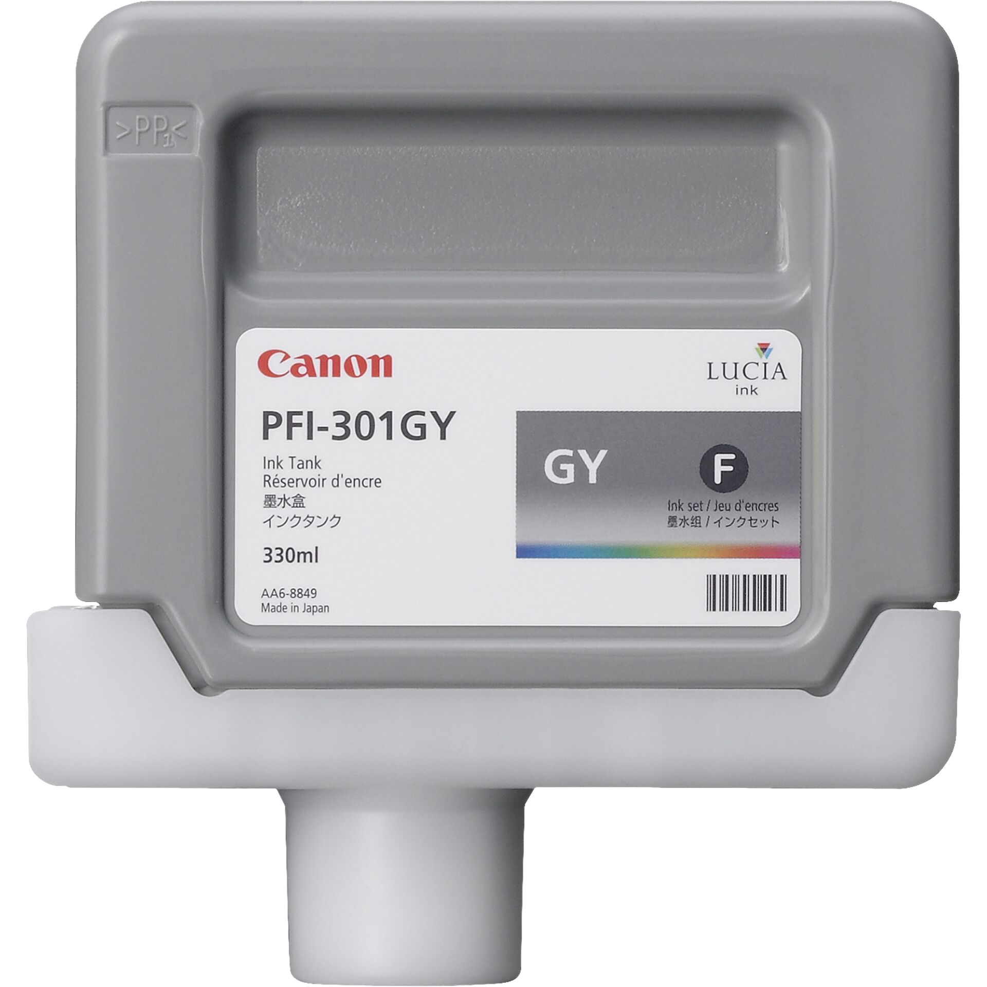 Canon PFI-301GY Druckerpatrone 1 Stück(e) Original Grau