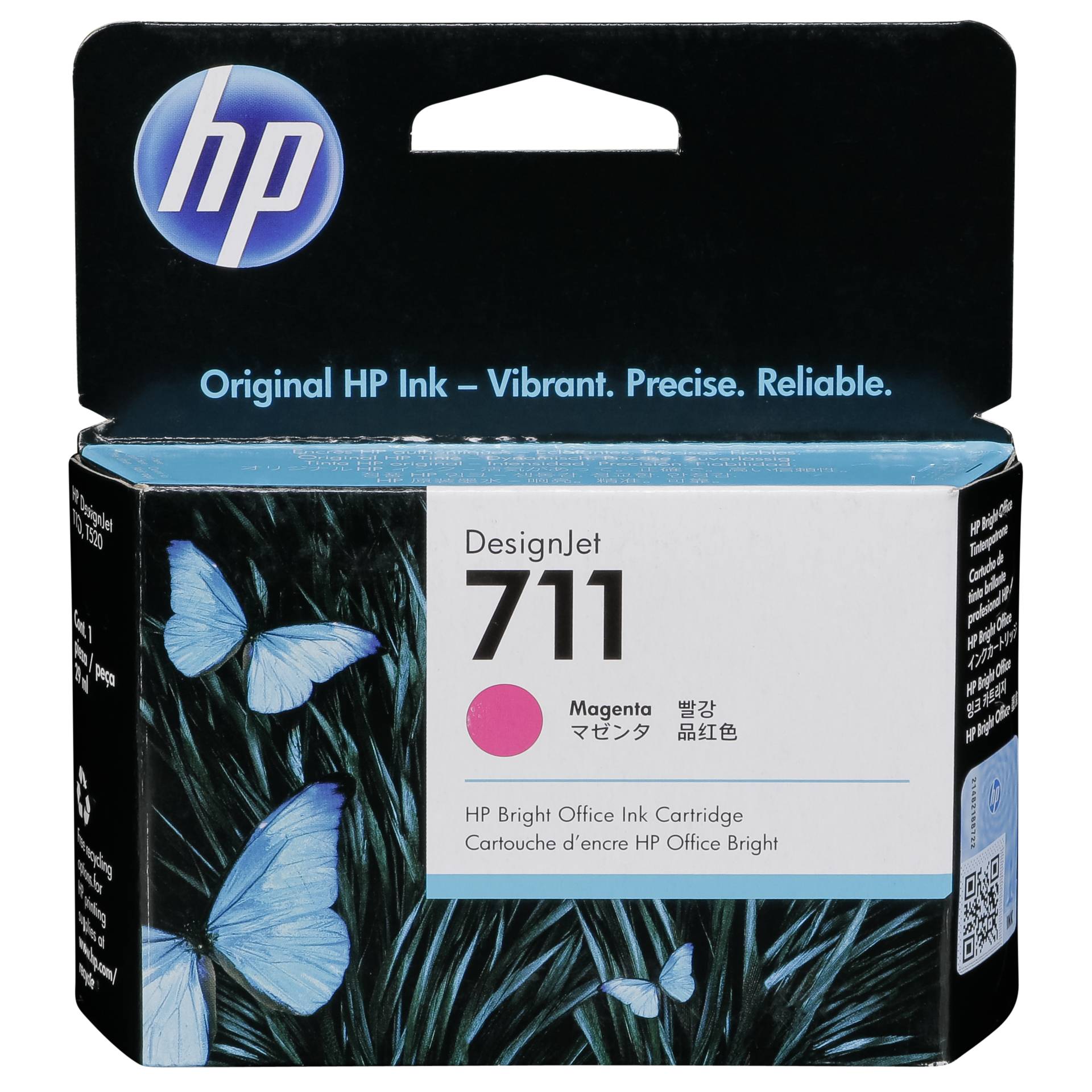 HP 711 Tinte magenta Original 29ml