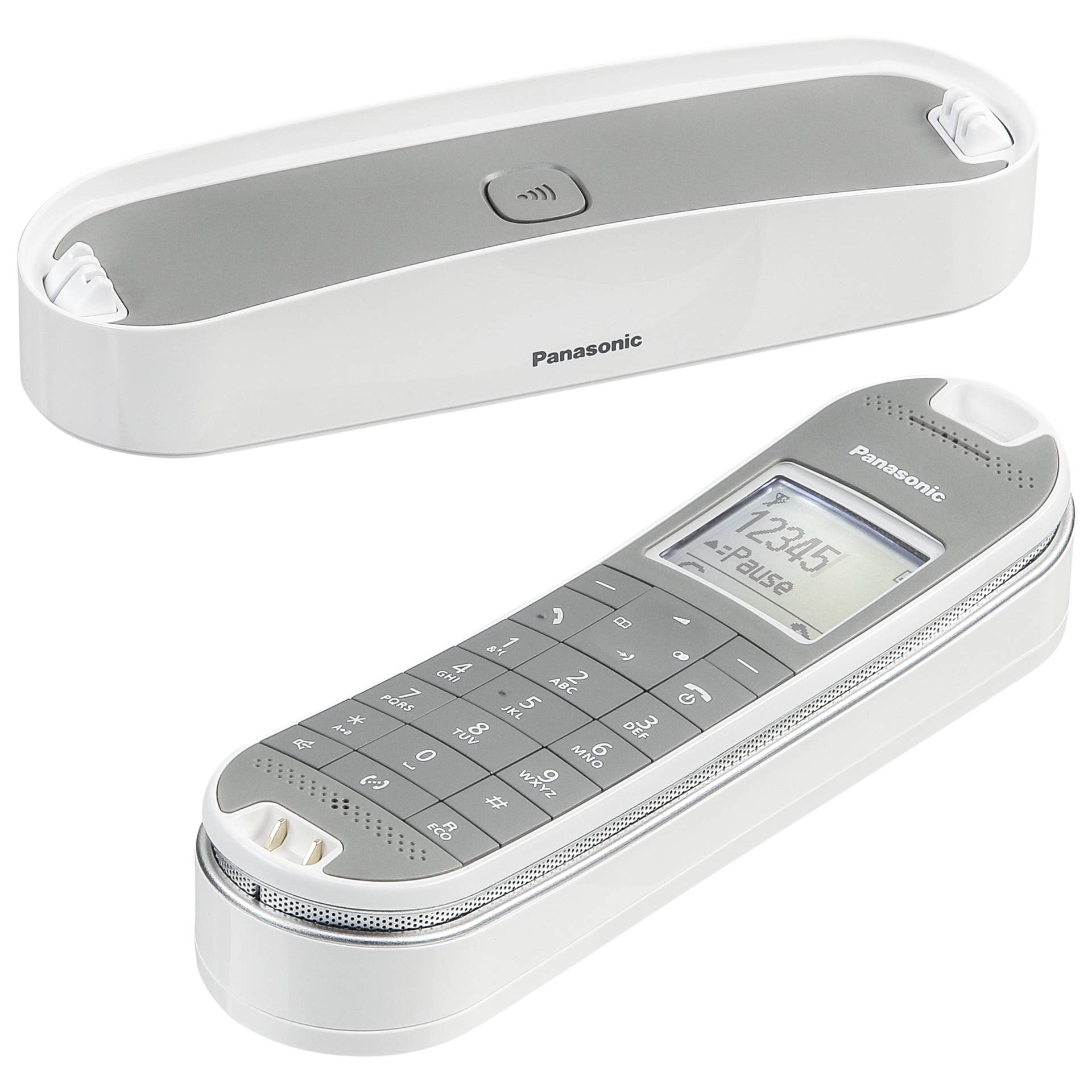 Panasonic KX-TGK320 weiß, Analogtelefon, schnurlos strahlungsreduziert