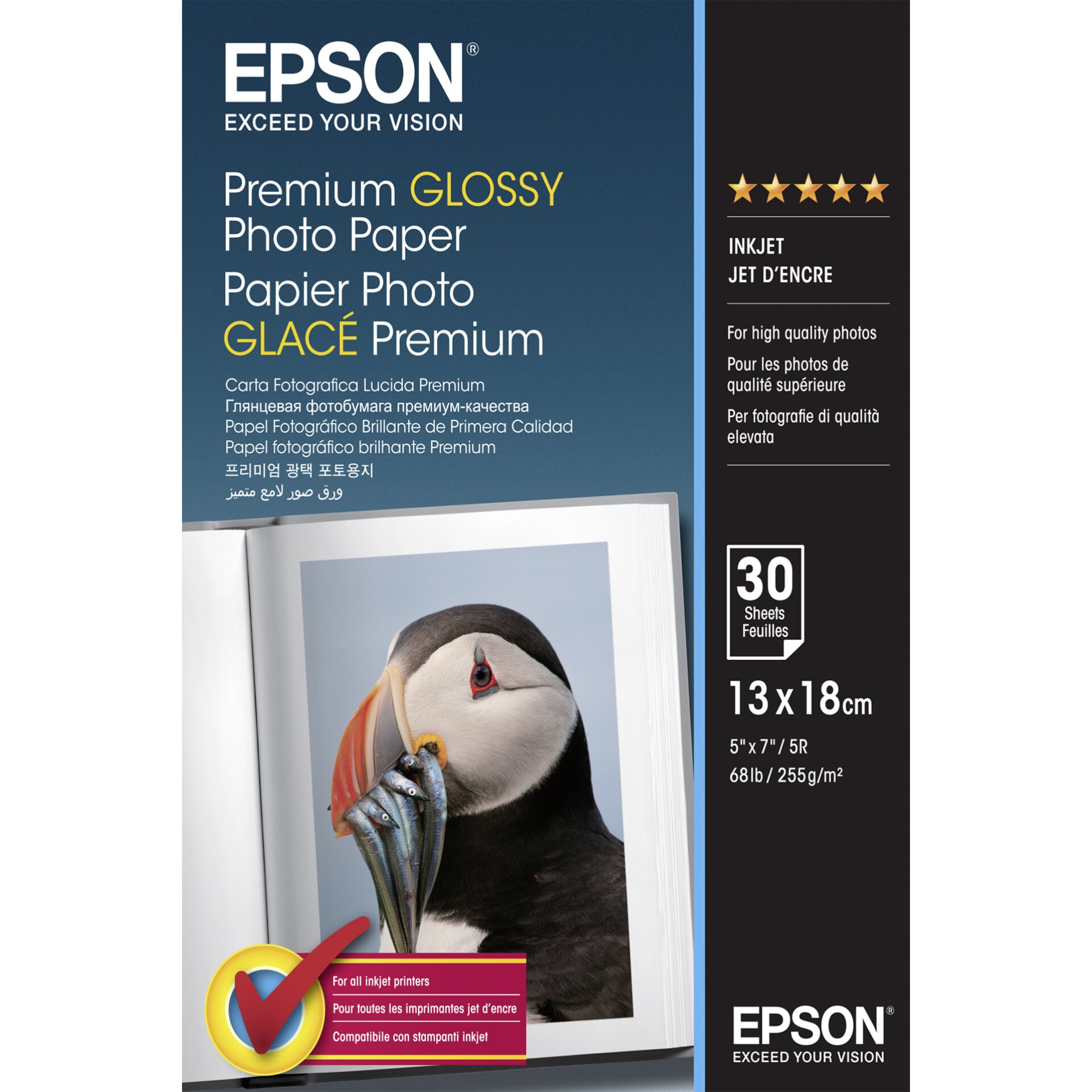 EPSON Fotopapier C13S042154 glossy 