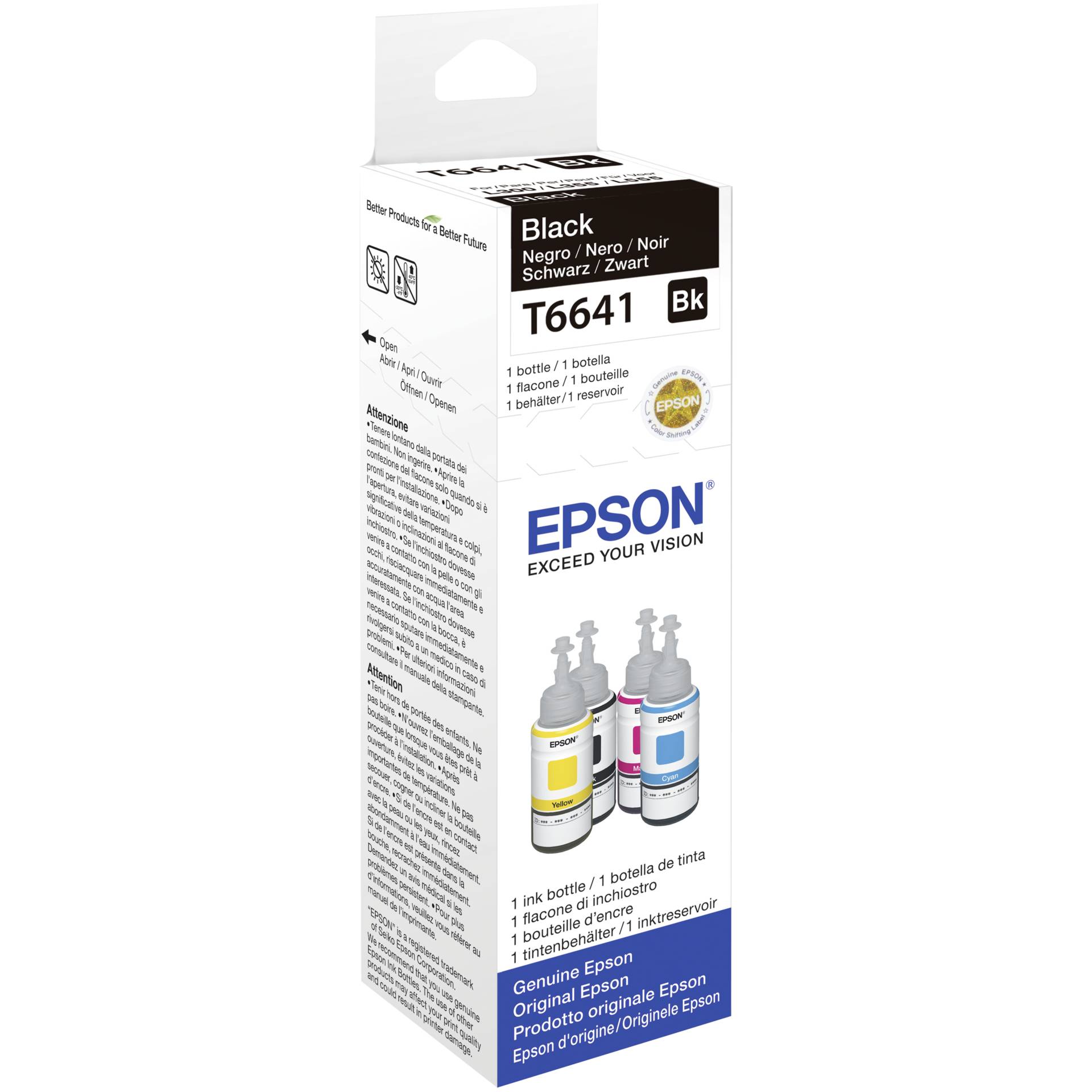 Epson T6641 Tinte schwarz 