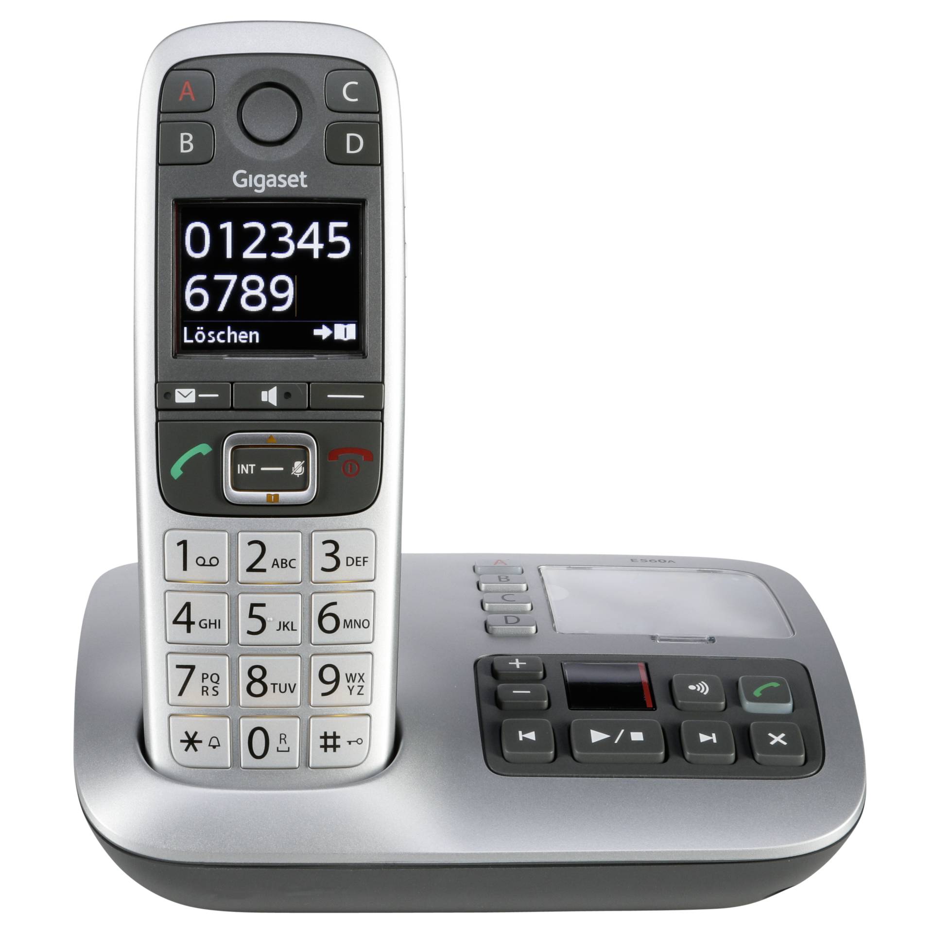 Gigaset E560A platin Telefon 