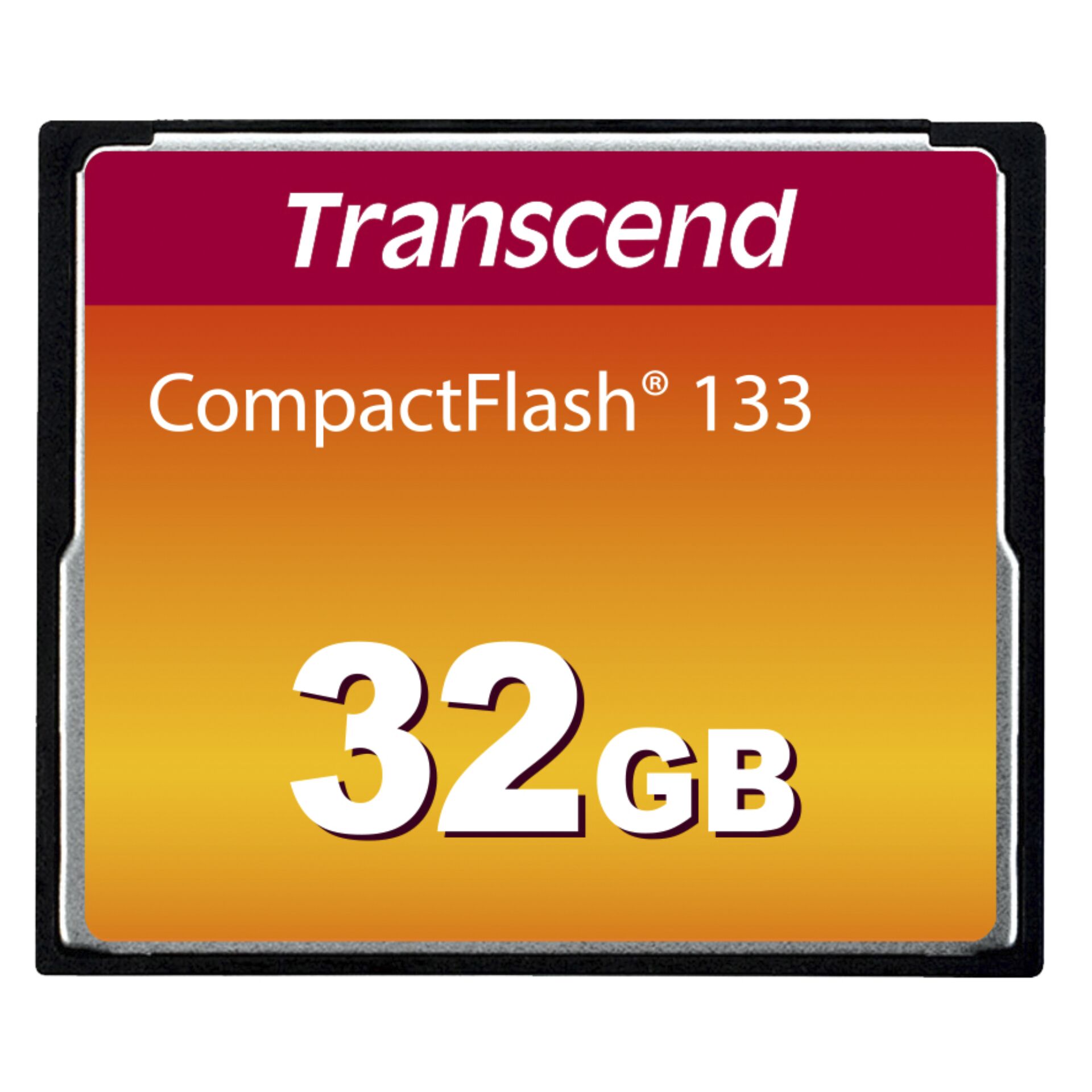 32 GB Transcend CompactFlash Card 133x Speicherkarte 