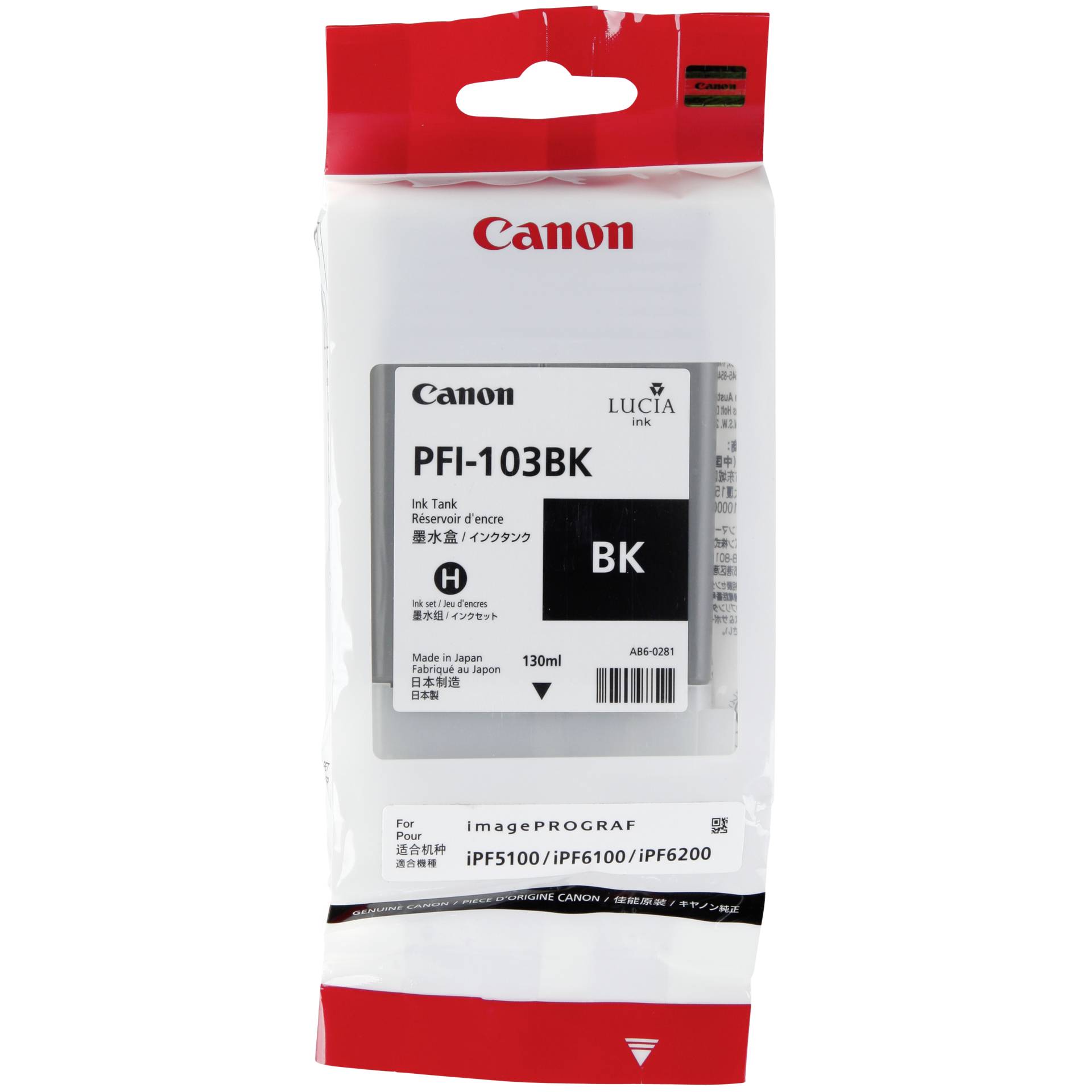 Canon PFI-103BK Druckerpatrone 1 Stück(e) Original Mattschwarz