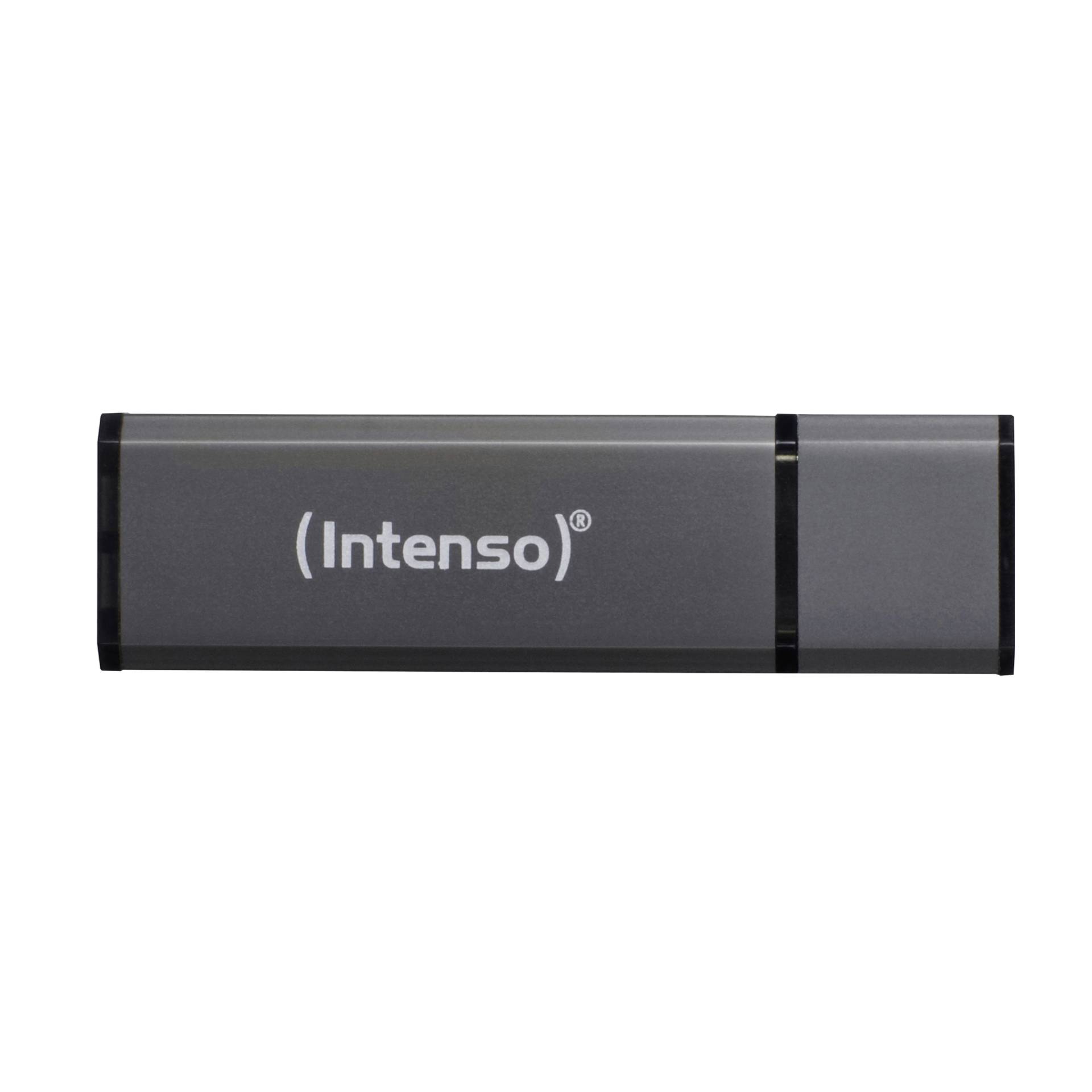 32 GB Intenso 2.0 Alu Line USB 2.0 Stick Anthrazit lesen: 28MB/s, schreiben: 6.5MB/s
