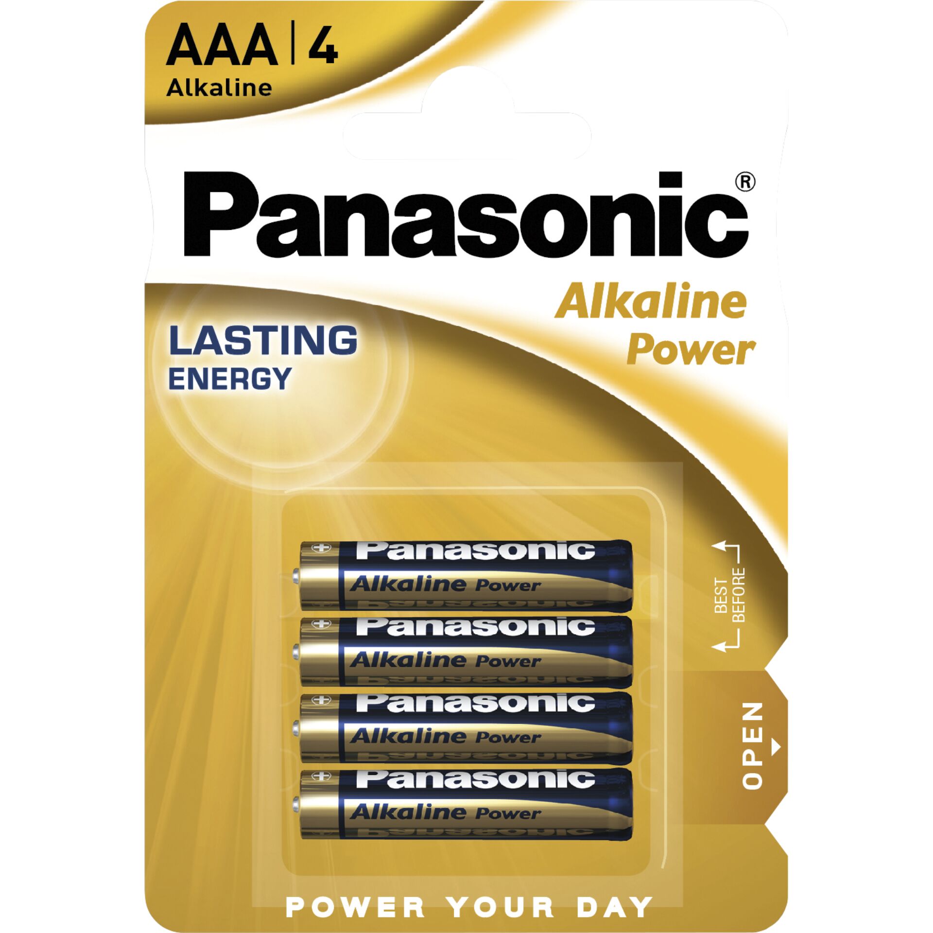 Panasonic Alkaline Power Micro AAA, 4er-Pack 
