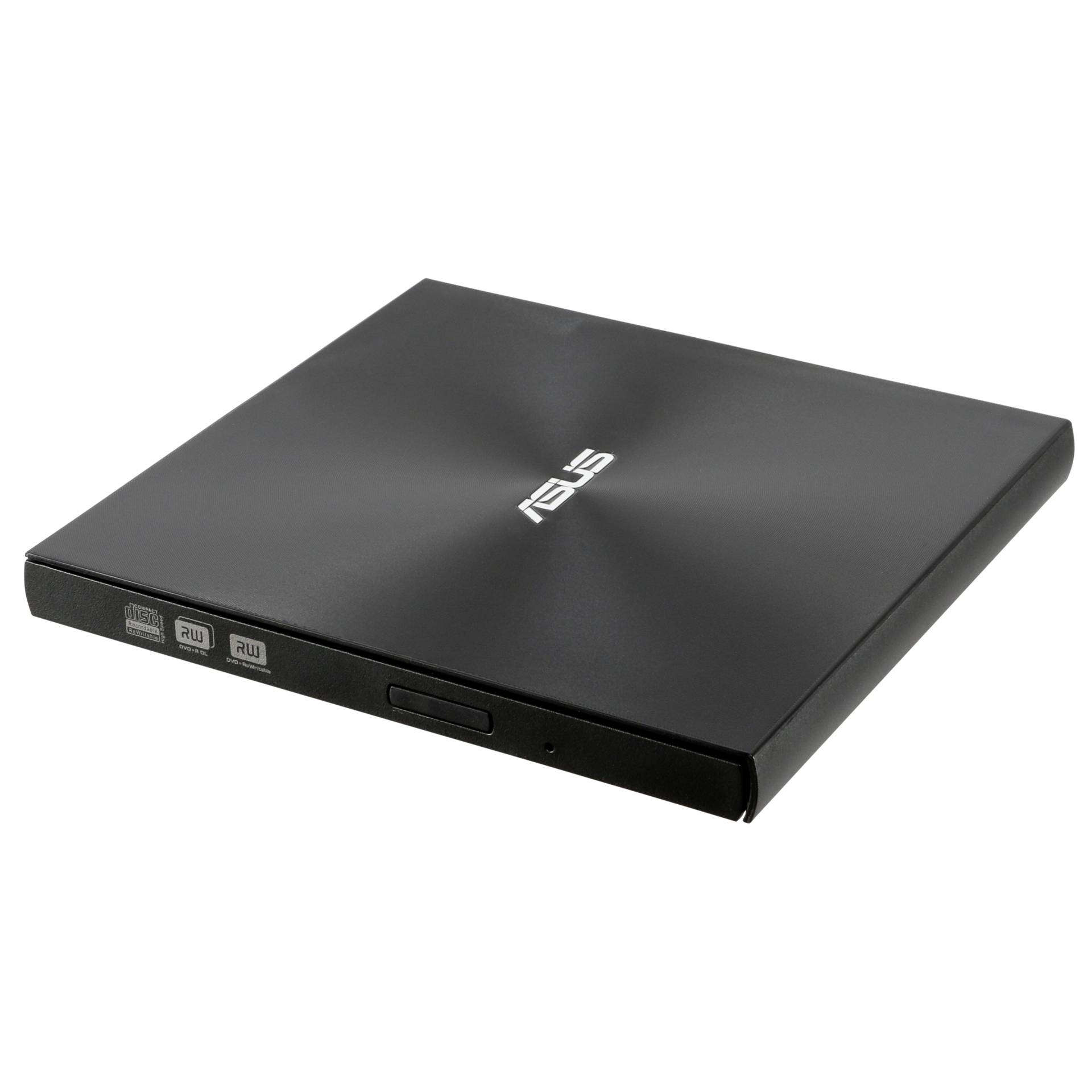 ASUS ZenDrive U7M schwarz, USB 2.0 Ultra SLIM DVD-Brenner 