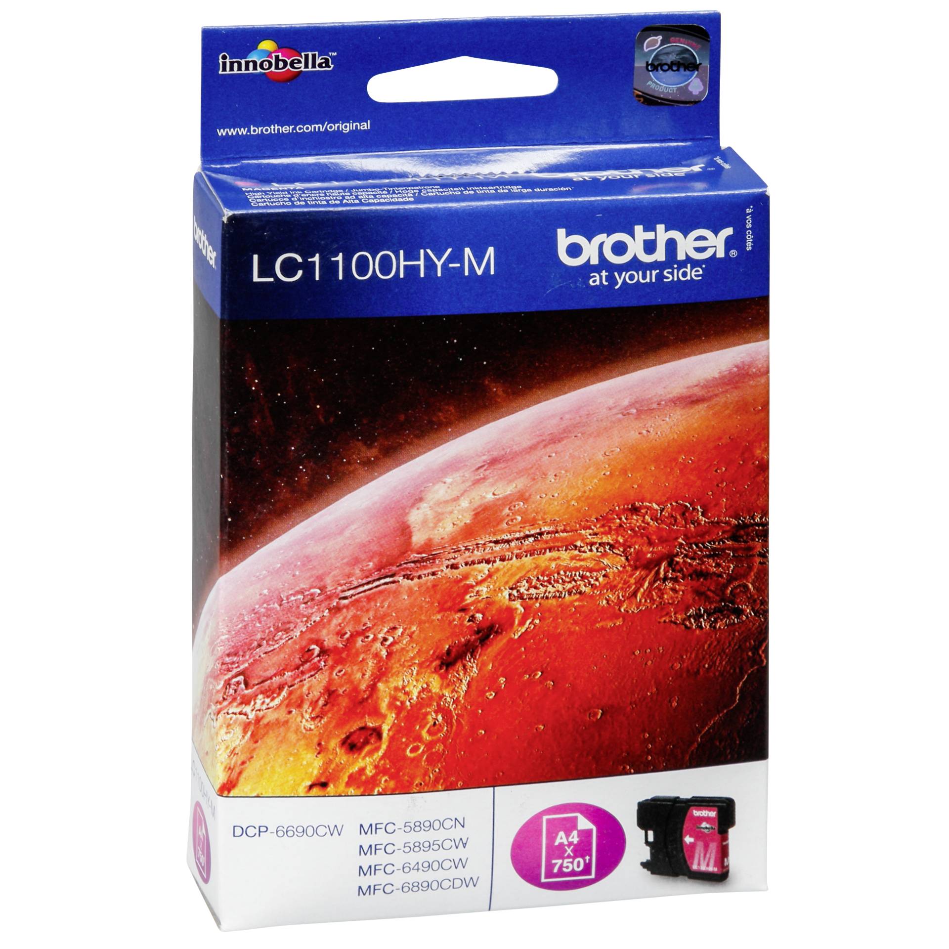 Brother Tinte LC1100HYM magenta 
