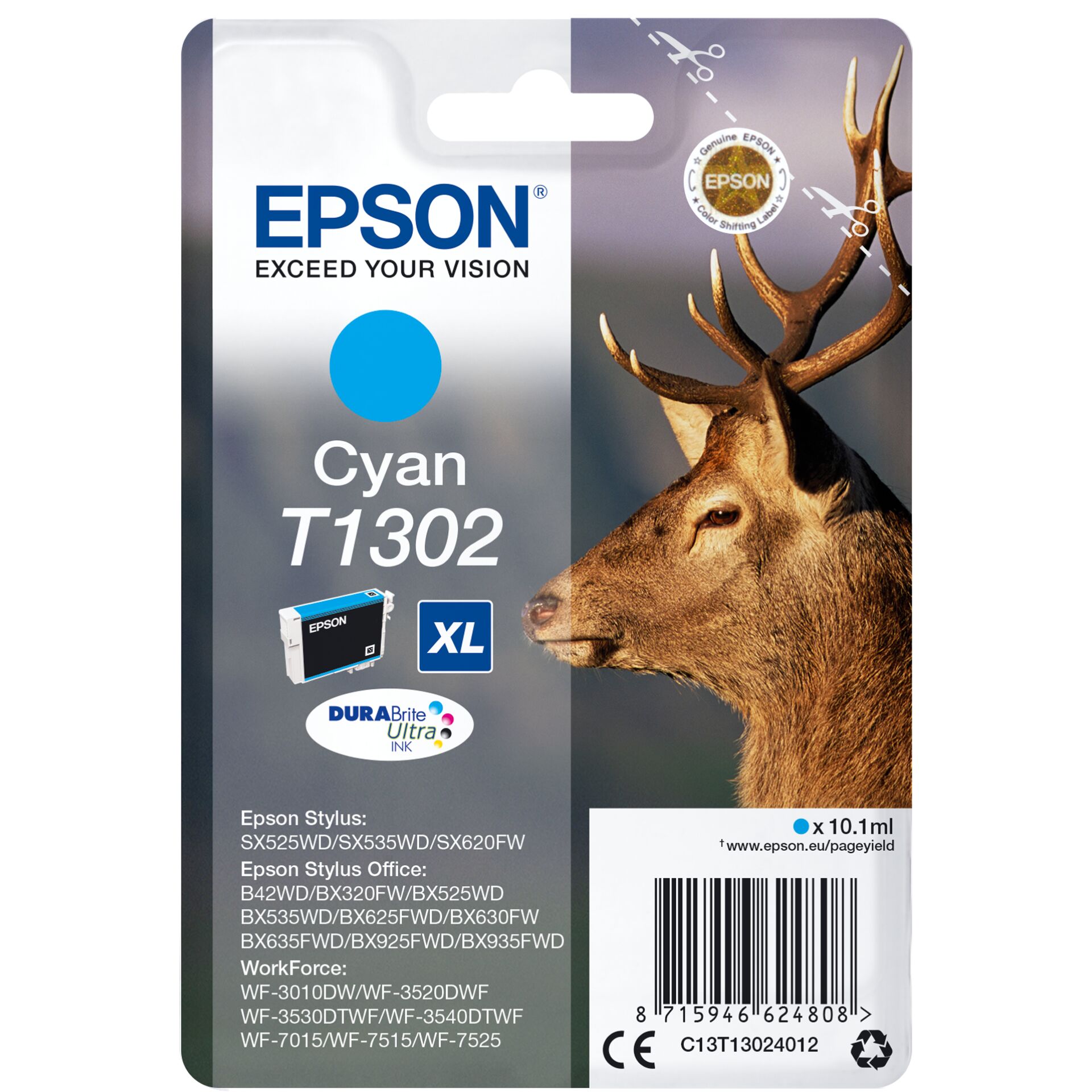 Epson Tinte T1302 cyan 
