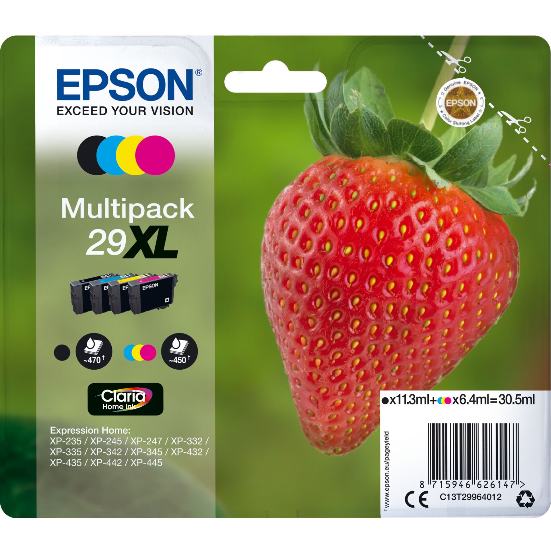 Epson 29XL Tinte Multipack 