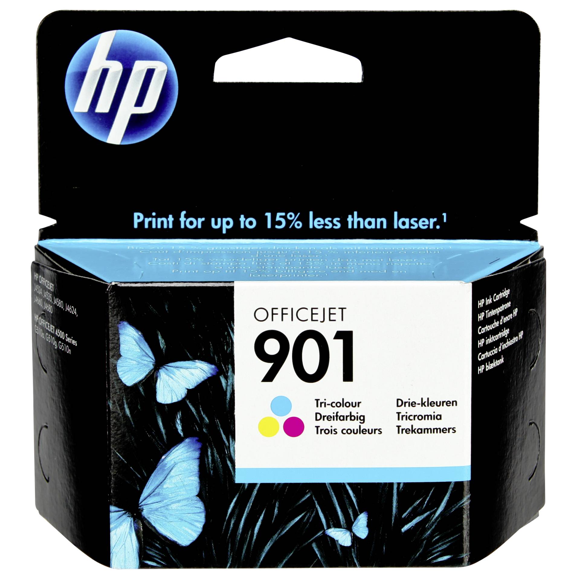 HP Tinte Nr 901 farbig   CC656AE 