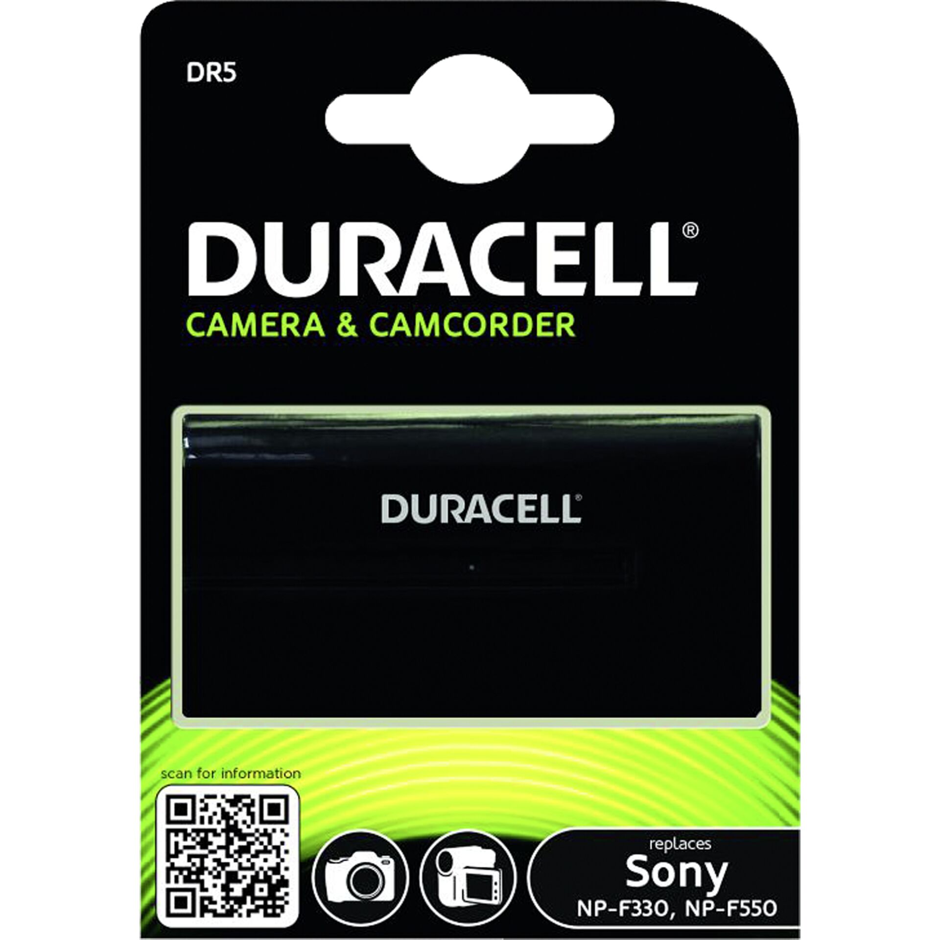 Duracell DR5 Kamera-/Camcorder-Akku Lithium-Ion (Li-Ion) 2600 mAh